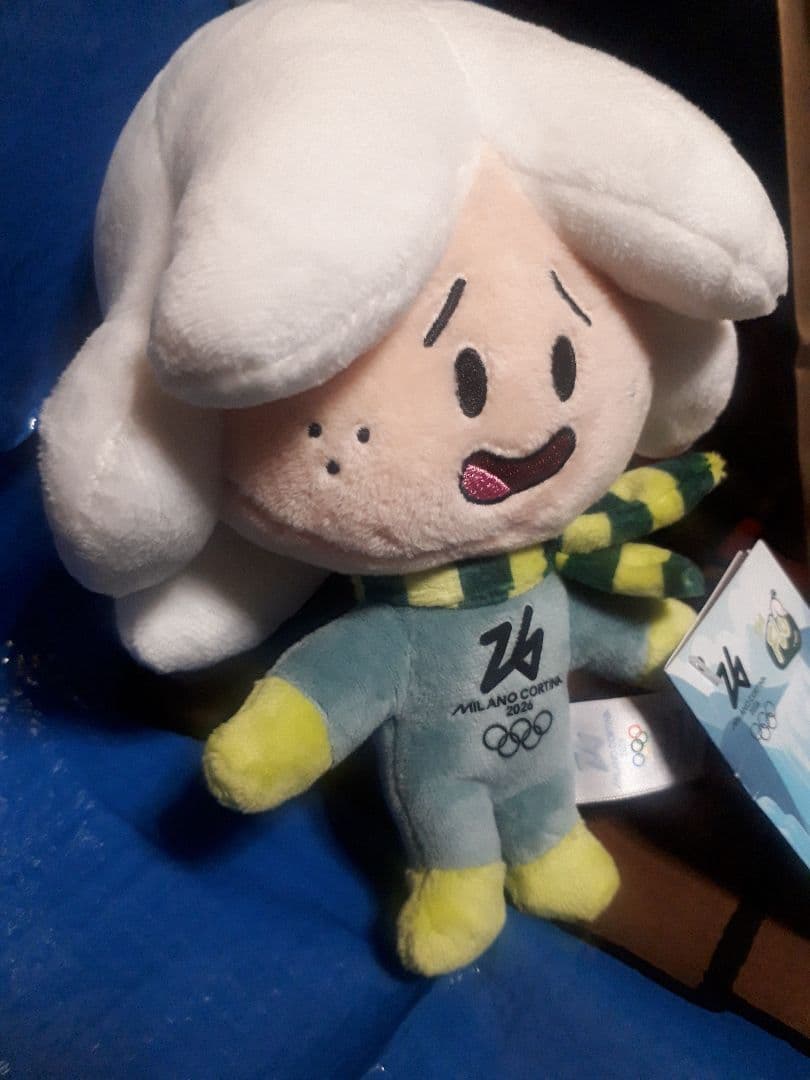 ミラノ　　コルティナオリンピック ぬいぐるみ　　　フロー