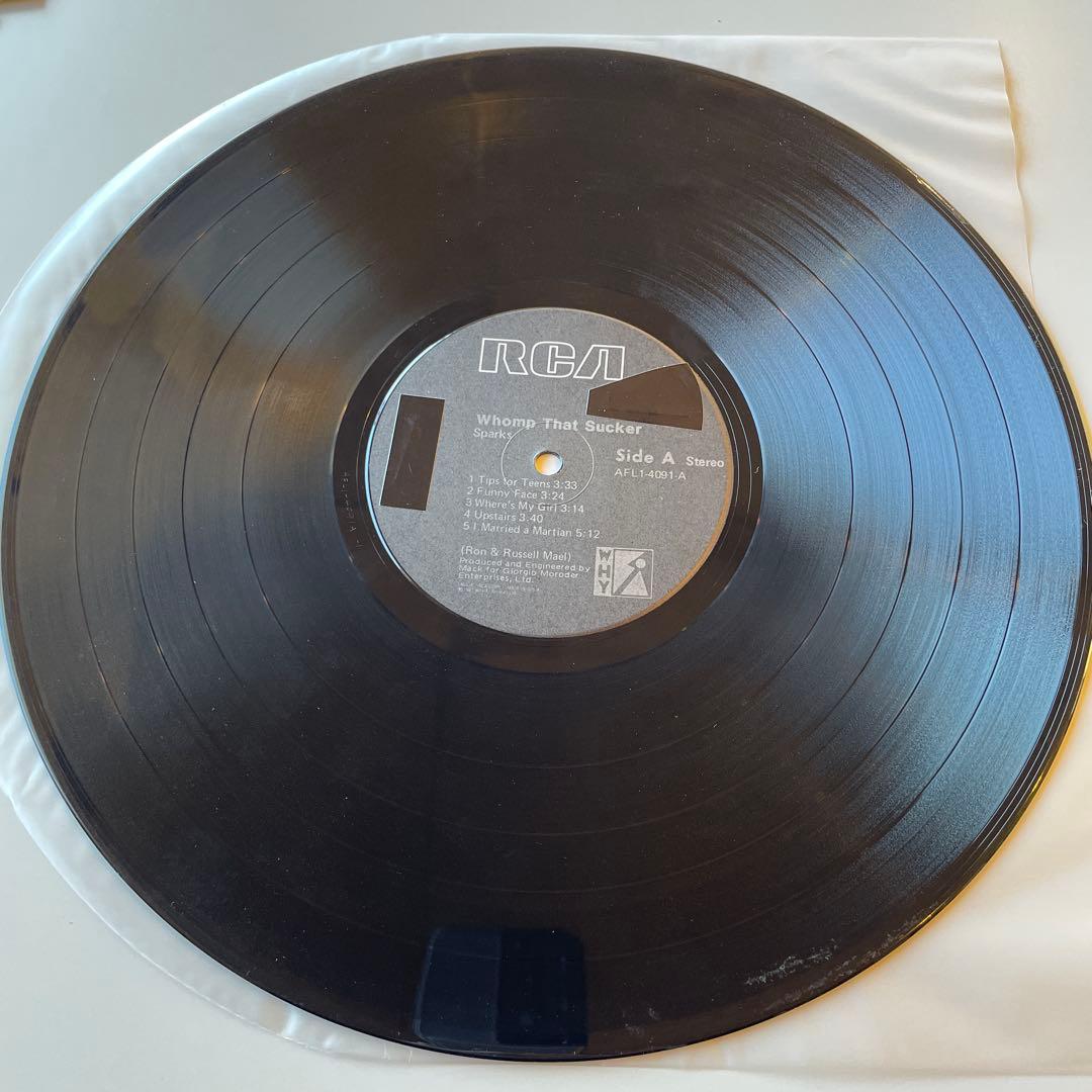 Sparks スパークス　Whomp That Sucker レコード