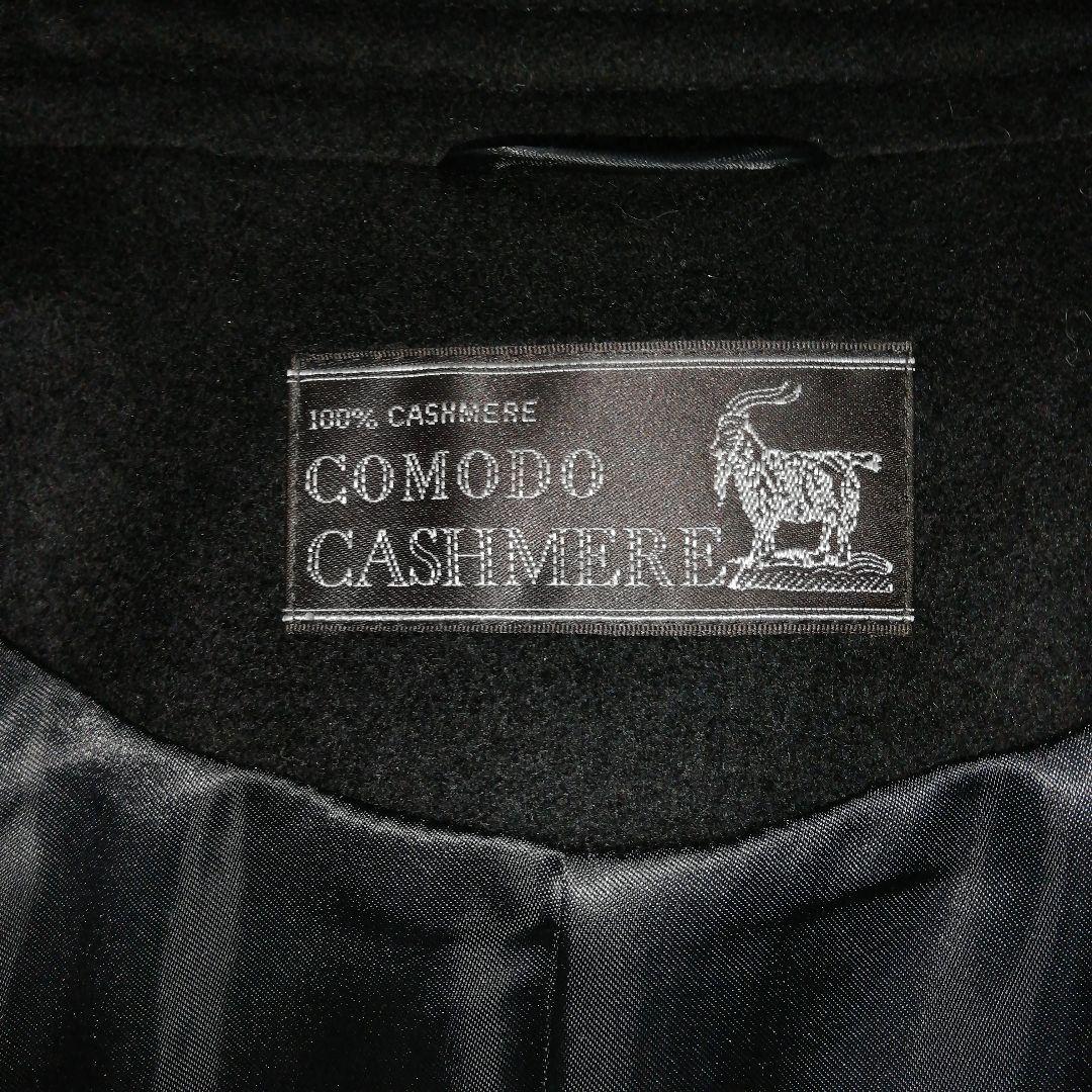 カシミヤ100% レディース コート ロングコート カシミア ブラック 黒 11