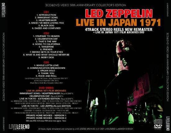 洋楽 LED ZEPPELIN CD DVD LIVE COLLECTION
