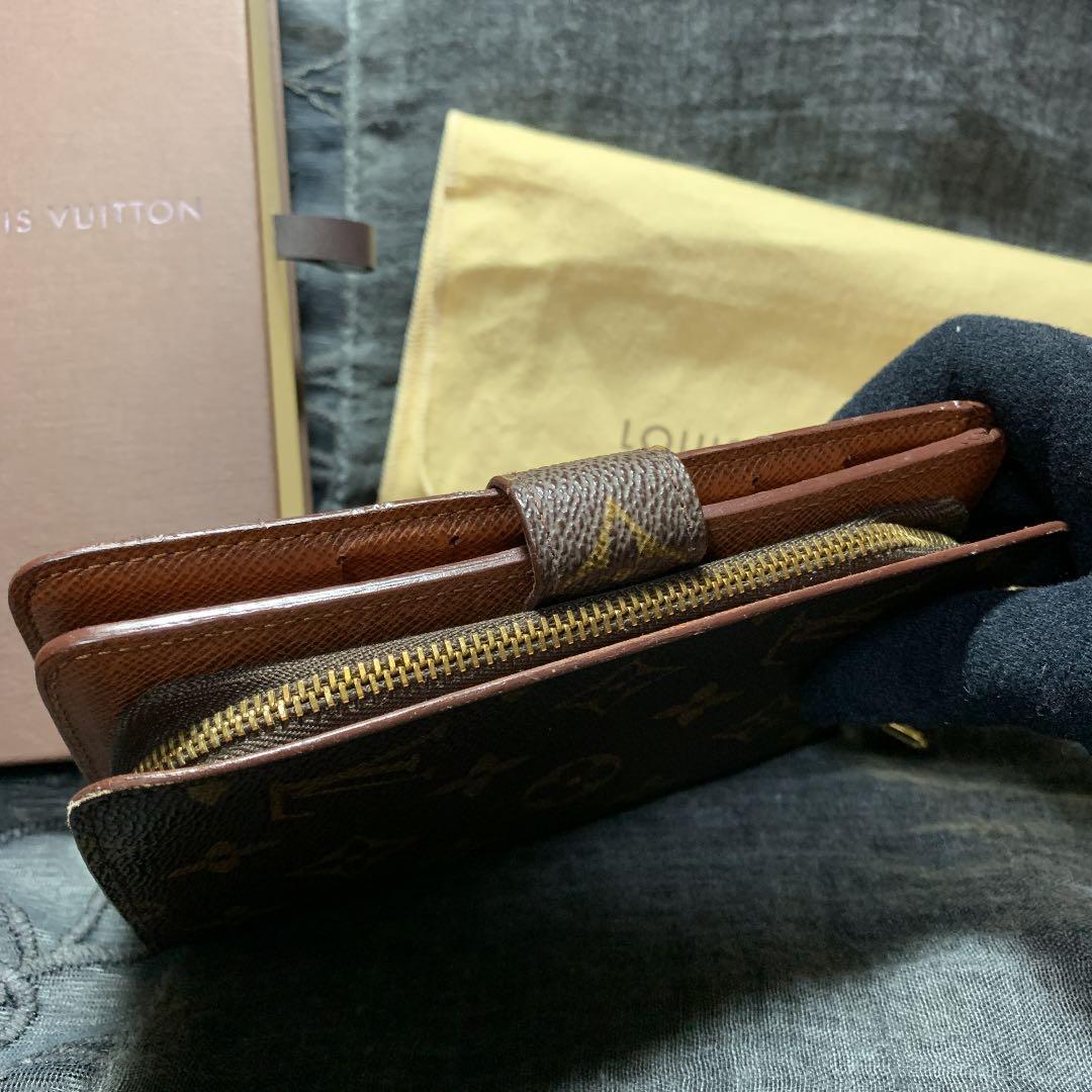 LOUIS VUITTON モノグラムジップ財布
