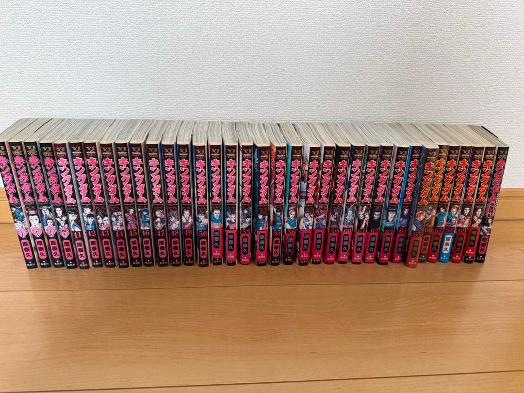 キングダム 1〜70巻➕英傑列記