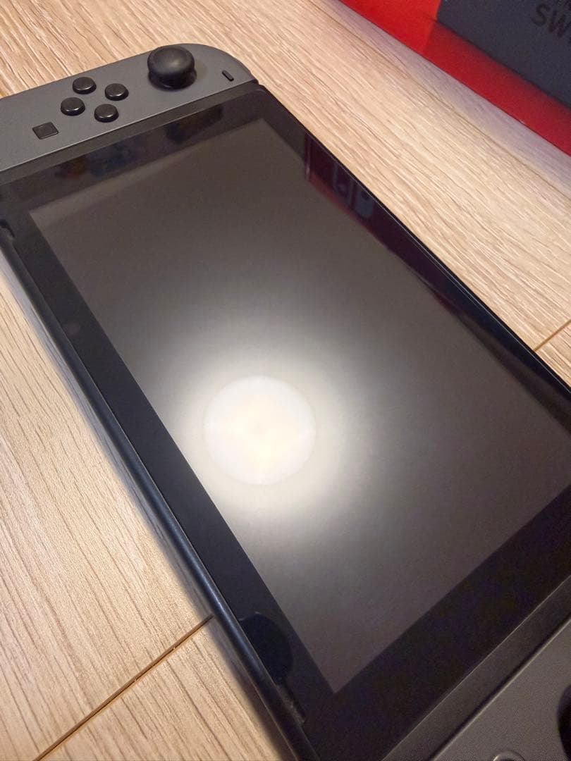 Nintendo Switch 本体 グレー　箱あり　【美品】