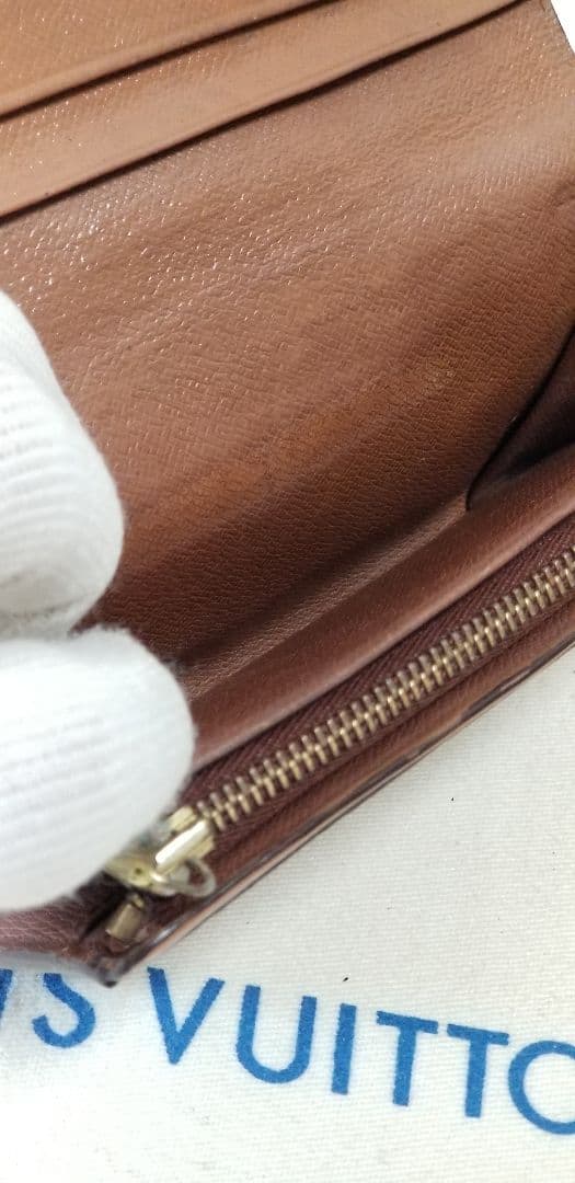 LOUIS VUITTON モノグラム ポルトモネ 折財布 コンパクトウォレット