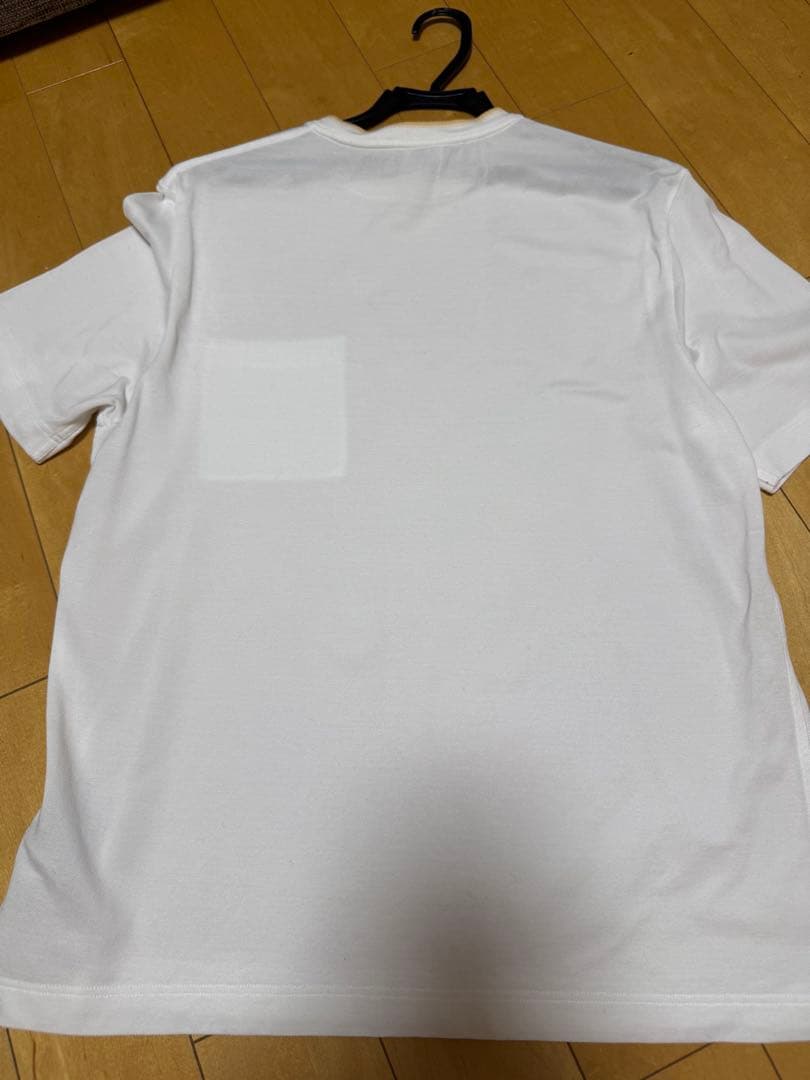 エルメス　HERMES メンズTシャツ 白　Mサイズ