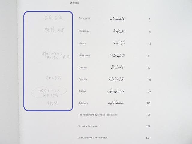 洋書◆イスラエル占領地の写真集 本
