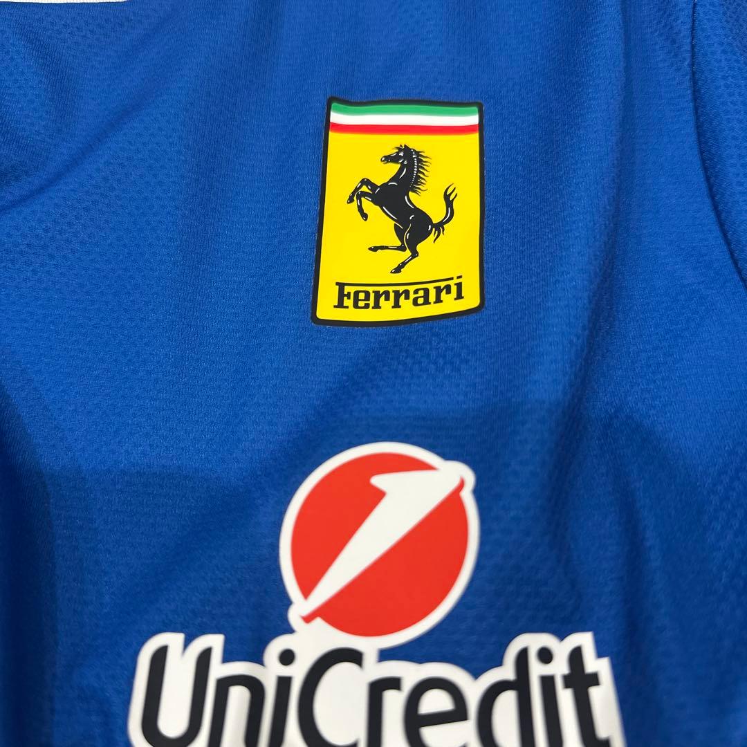 F1 Tシャツ　フェラーリ　限定色　青