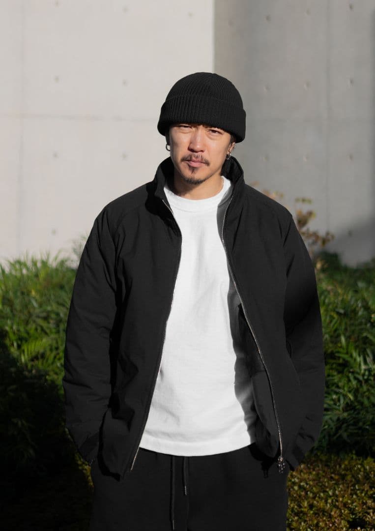 unnamedheadwear　COTTON WATCH / BLK