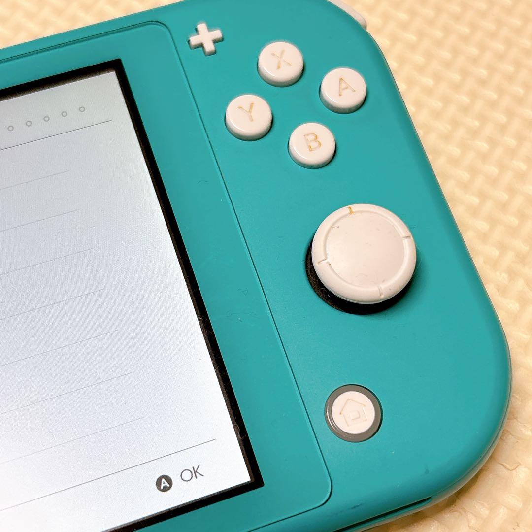 Nintendo Switch Light ターコイズ 箱付き 本体&充電器