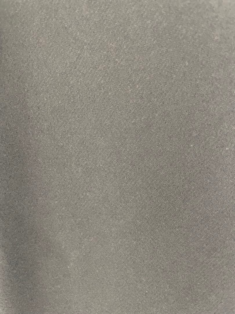 YOKO CHAN グレー ノースリーブ ひざ丈ワンピース