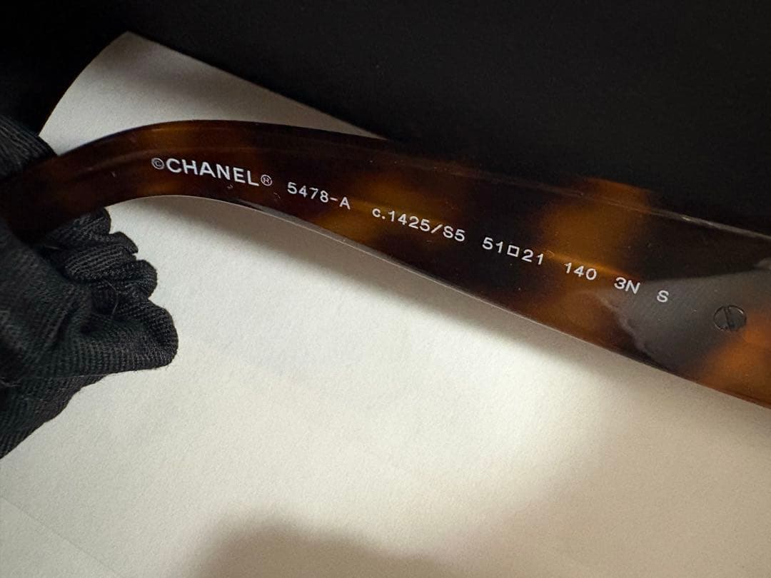 【美品】CHANEL サングラス カメリア×パール ココマーク正規品