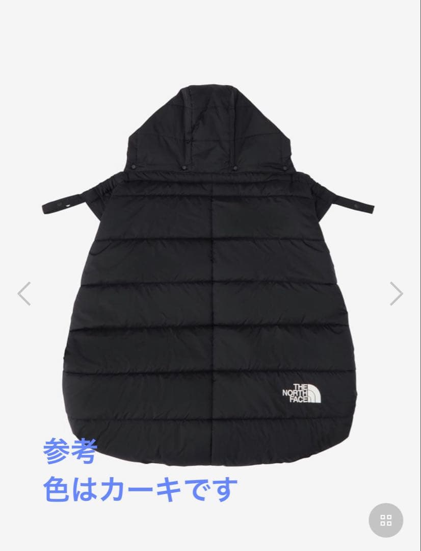 【美品】ザ・ノース・フェイス　ベビーシェルブランケット