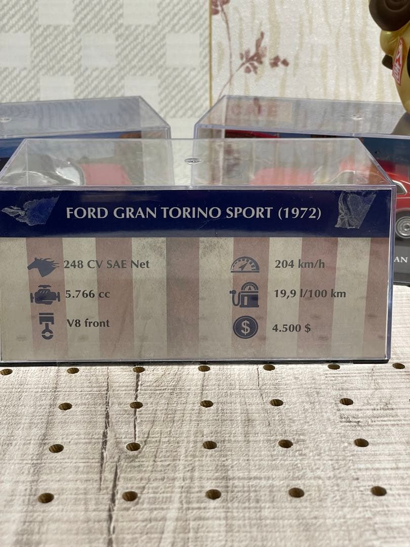 アメリカカーコレクションの1/43スケール Ford GranTorino