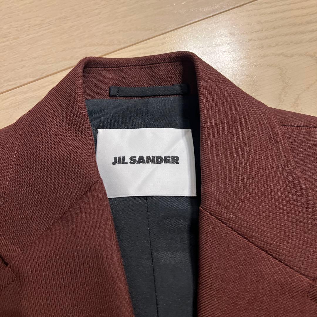 JIL SANDER ブラウン テーラードジャケット サイズ34