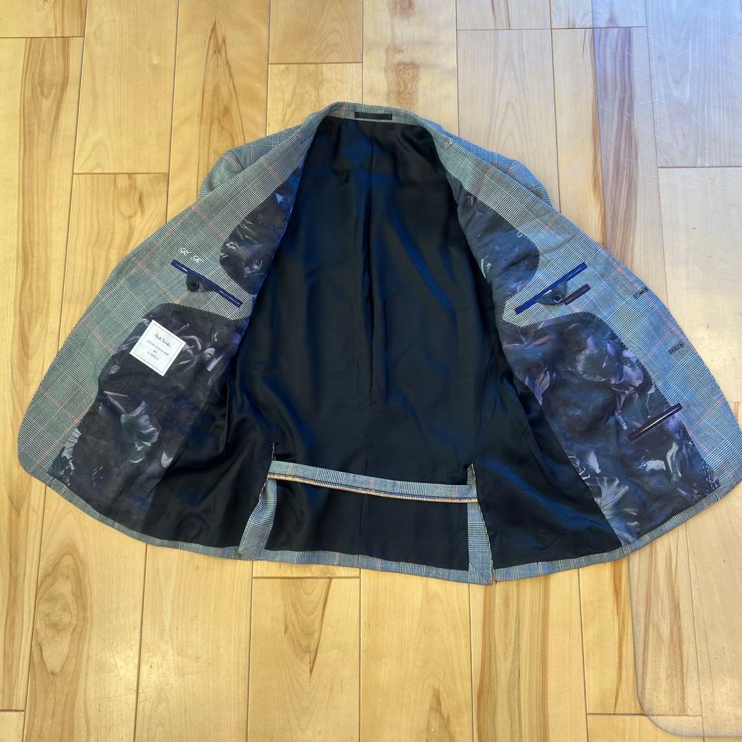Paul Smith チェック柄 テーラードジャケット　L