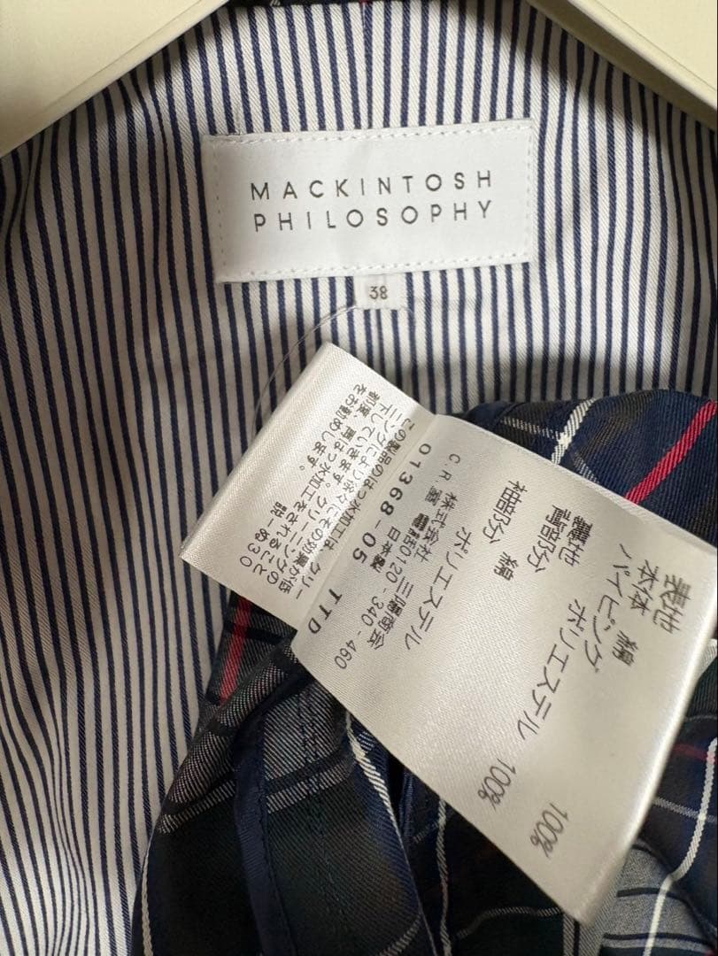 MACKINTOSH PHILOSOPHY スプリングコート サイズ38