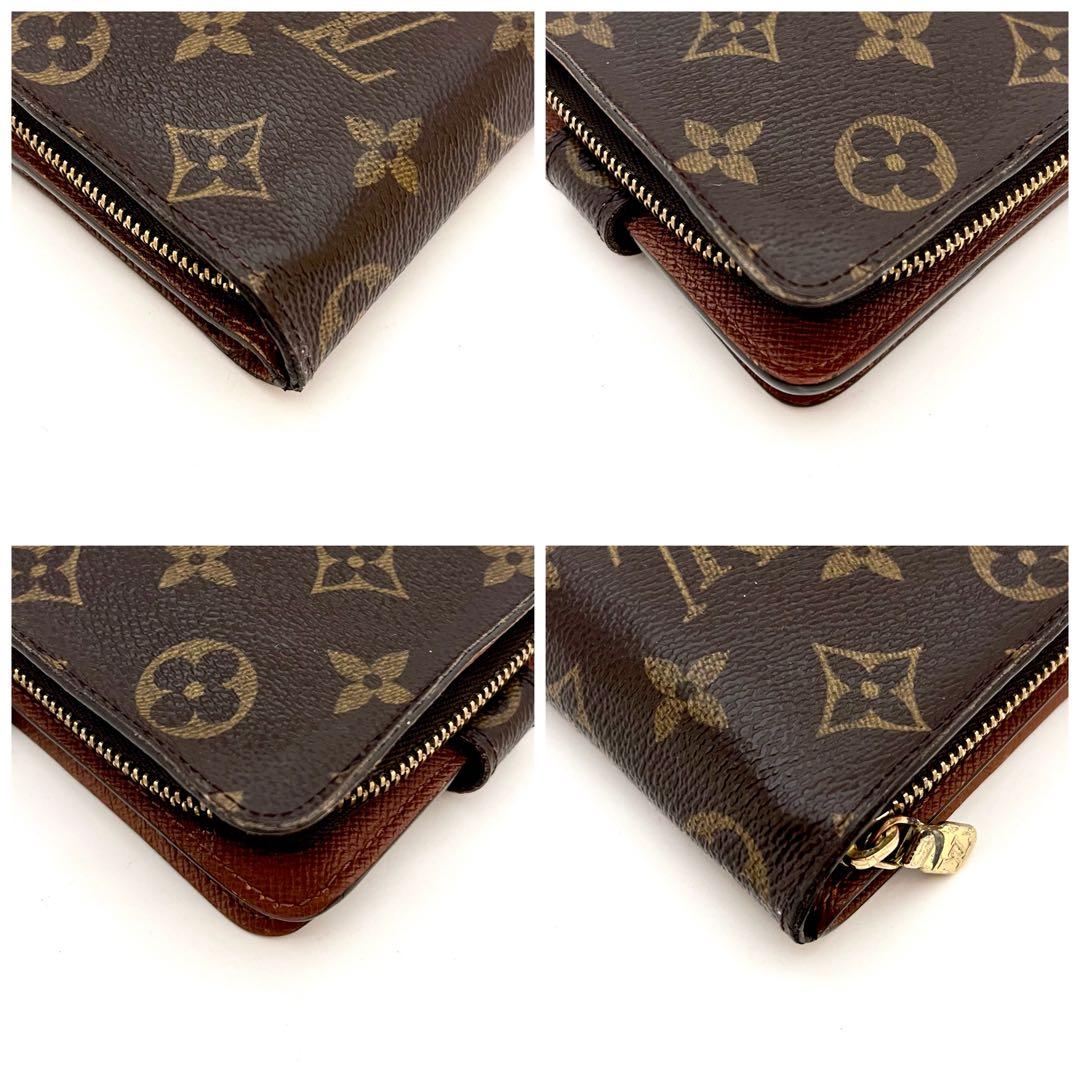 ✨極上美品✨ルイヴィトン♦️モノグラム コンパクトジップ 二つ折財布