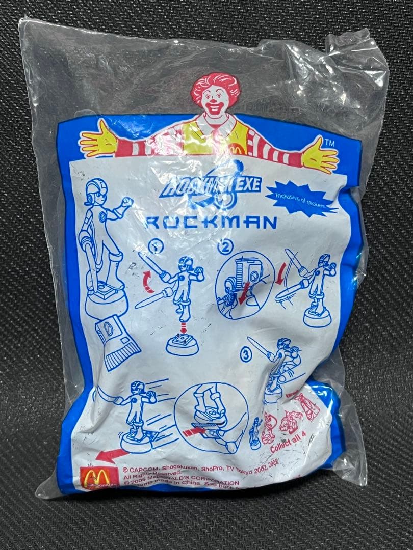 【激レア】 ロックマンエグゼ ハッピーセット ロックマン フィギュア