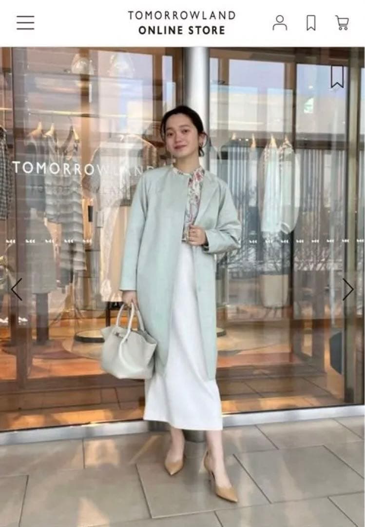 トゥモローランド コレクション スプリングコート　定価¥55000　 36M