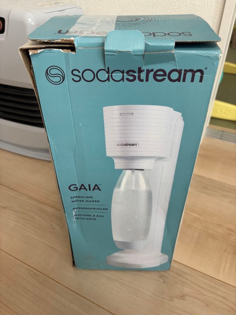 新品　ソーダストリーム　GAIA ガイア　ホワイト