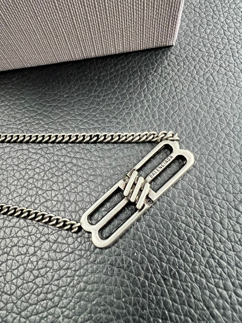 バレンシアガ BALENCIAGA ネックレス イタリア製 新品同様