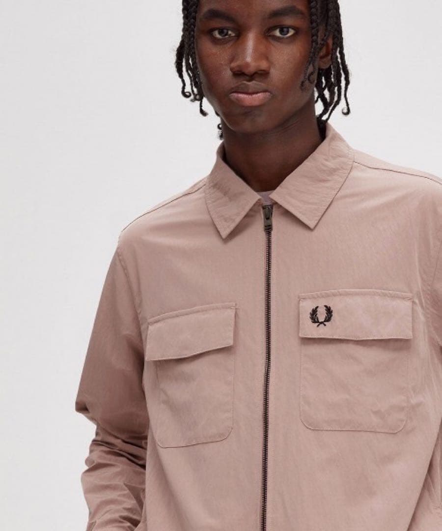 FRED PERRY ピンク ジャンパー 美品　L