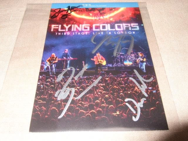 FLYING COLORS, サイン入り,新品, Mike Portnoy