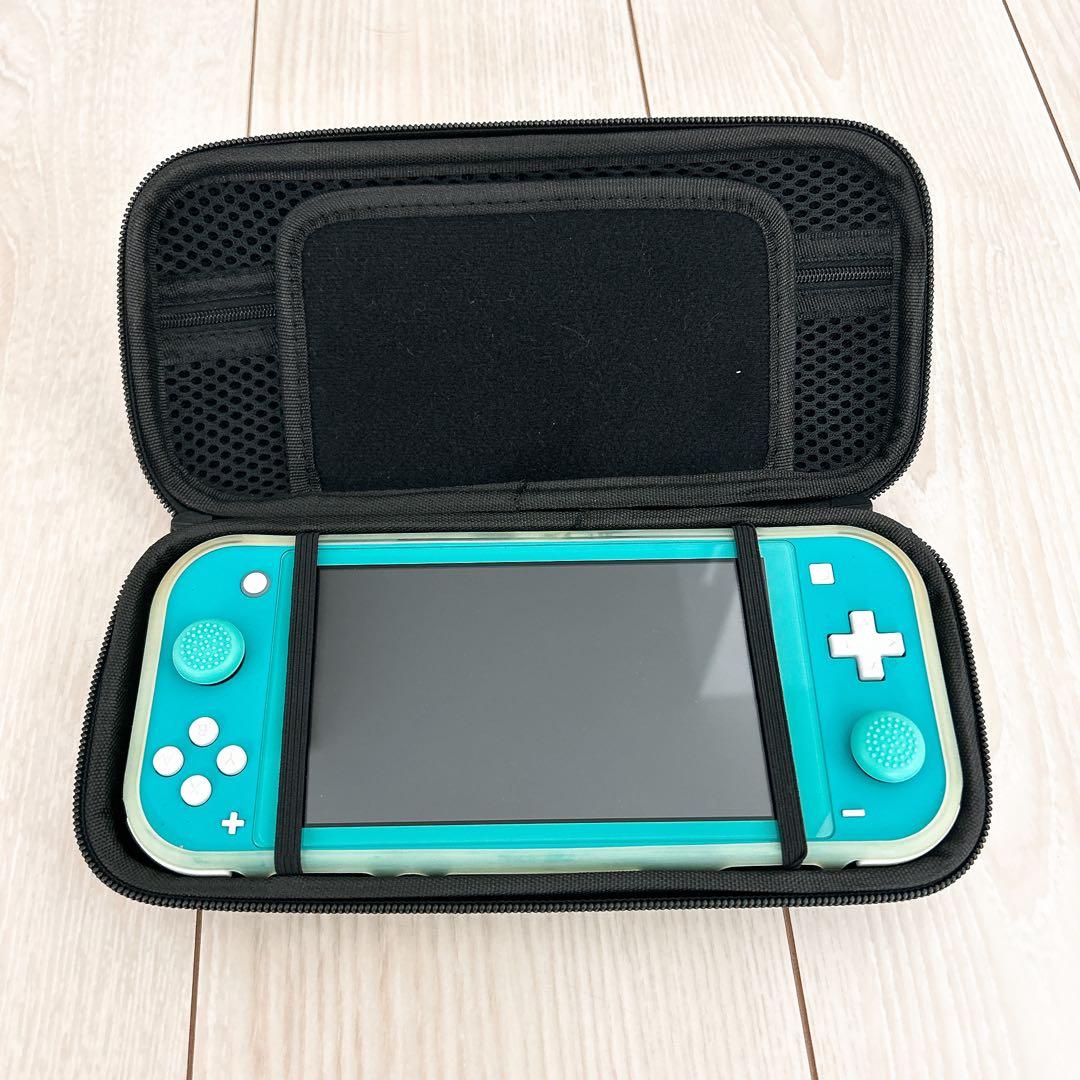 Nintendo Switch Lite ターコイズ 【本体+充電器+ケース付】