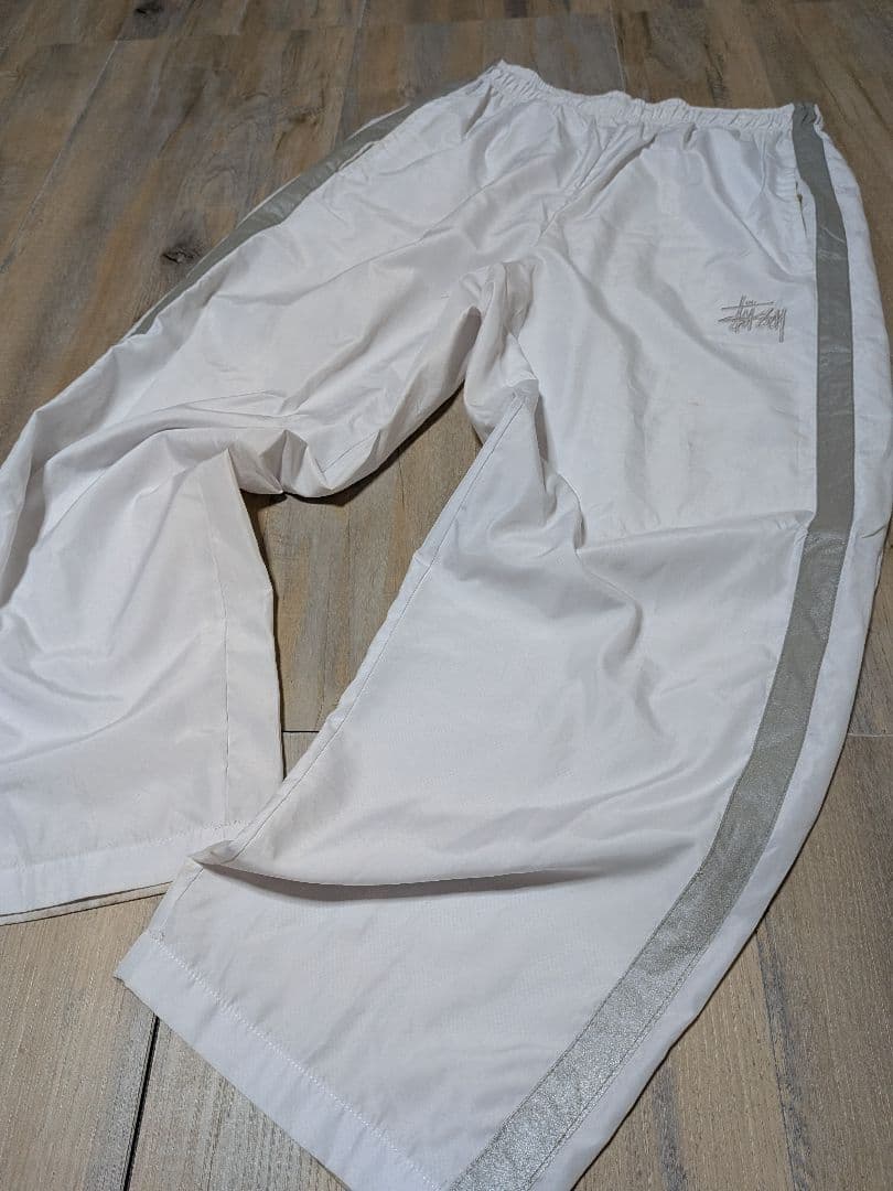 90s stussy ステューシー ナイロンパンツ 裏メッシュ L w74〜94
