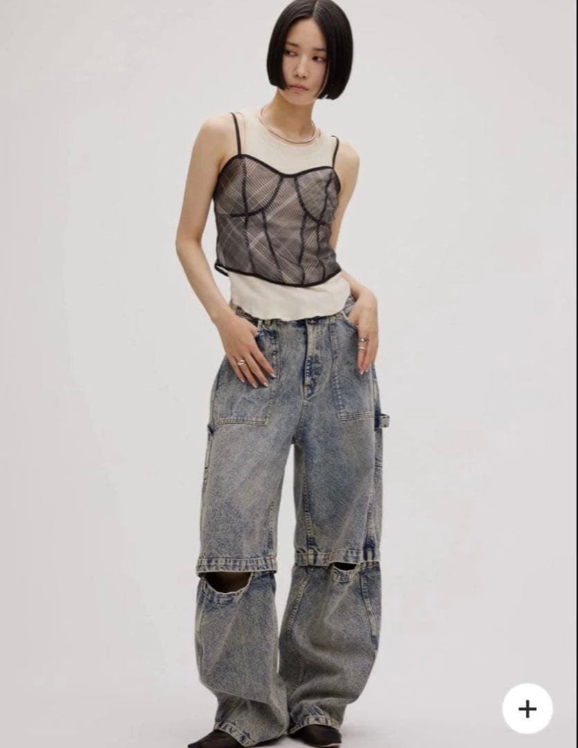 美品★ MEDI 2WAY REMOVE DENIM PANTS