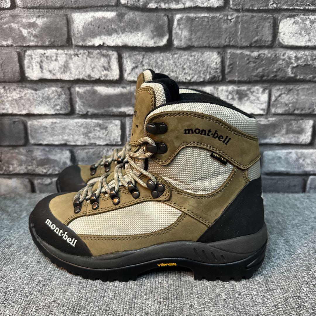 モンベル トレッキングシューズ ゴアテックス 登山靴 23.5