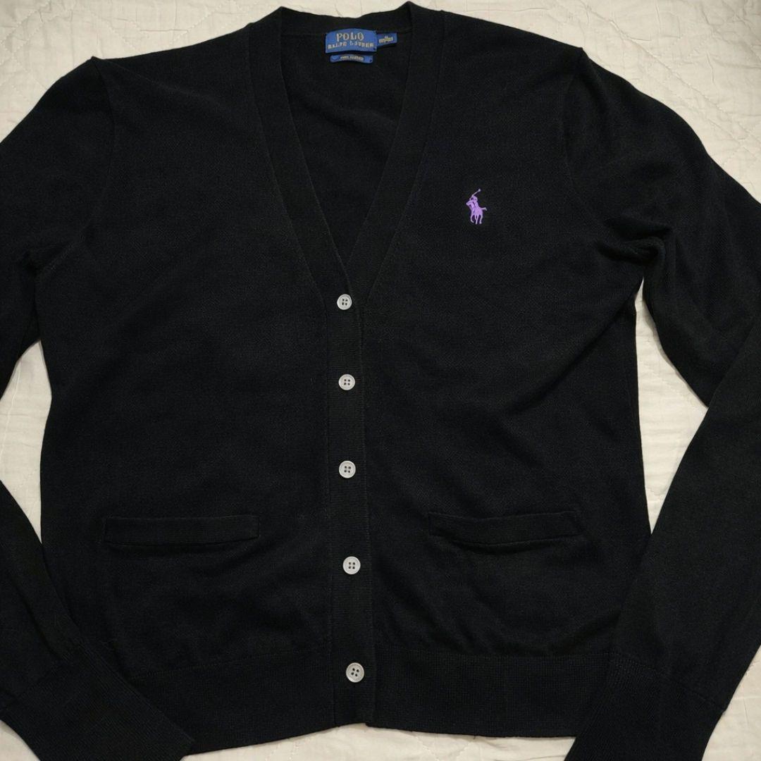 美品✨POLO RALPH LAUREN　ピマコットン　カーディガン
