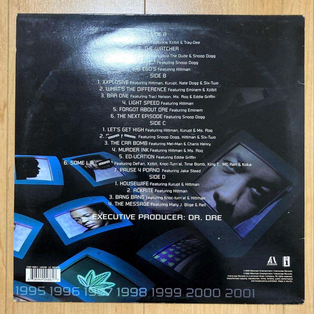 EUオリジナル Dr. Dre 2001 アナログレコード