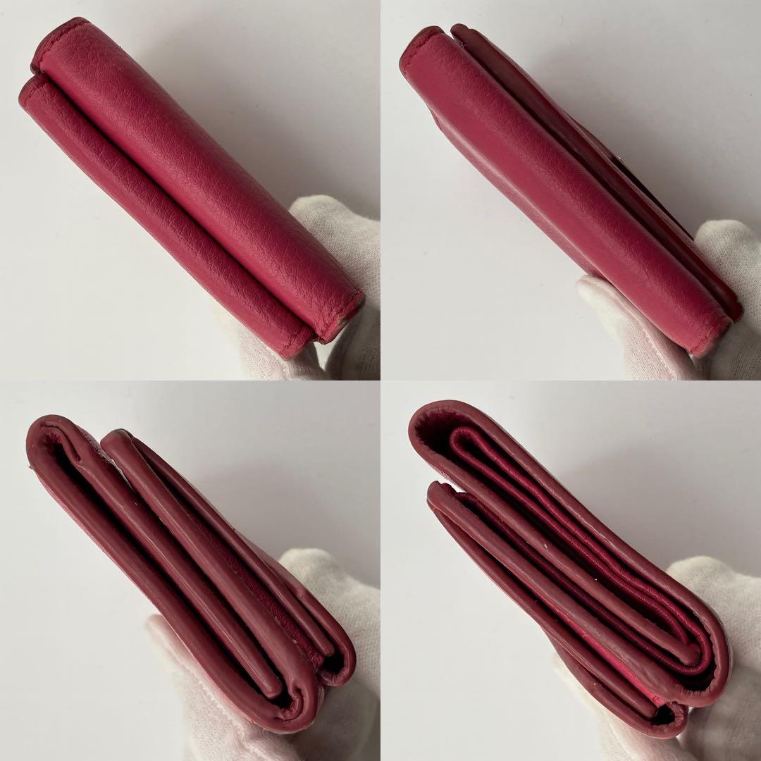 希少✨美品✨プラダ ミニ財布 ペーパーミニ レター ヴィッテロダイ ピンク系