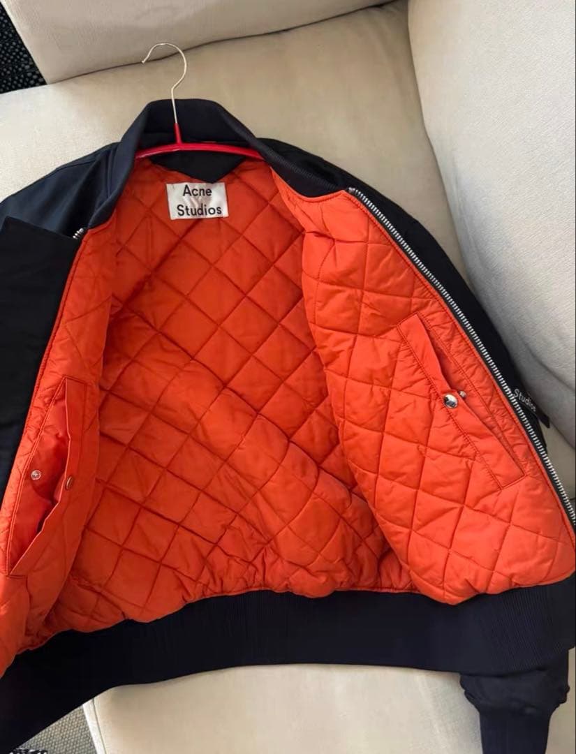 Acne Studios MA-1 ジャケット ブラックMAKIO 46