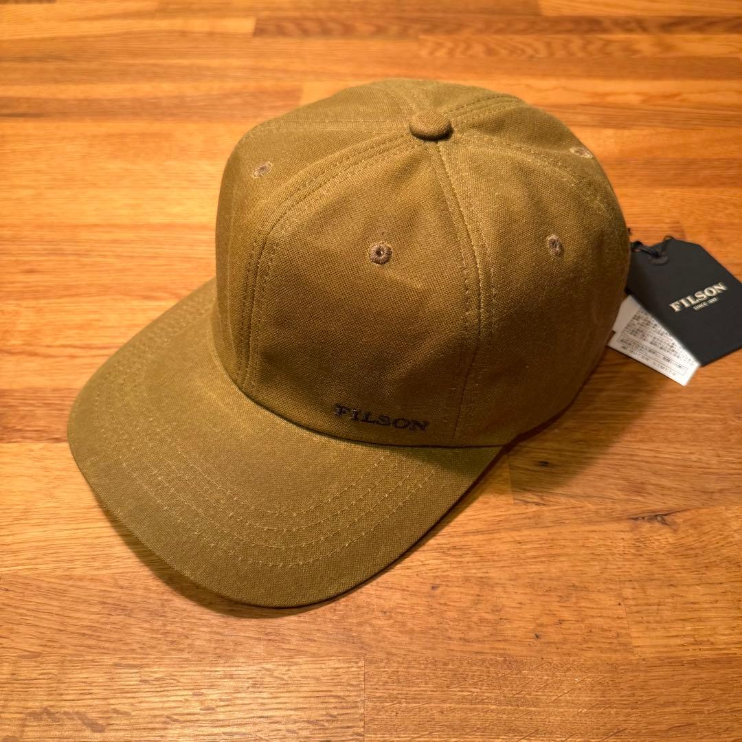 FILSON オイルティン ロープロファイル ロガーキャップ タン ティンクロス