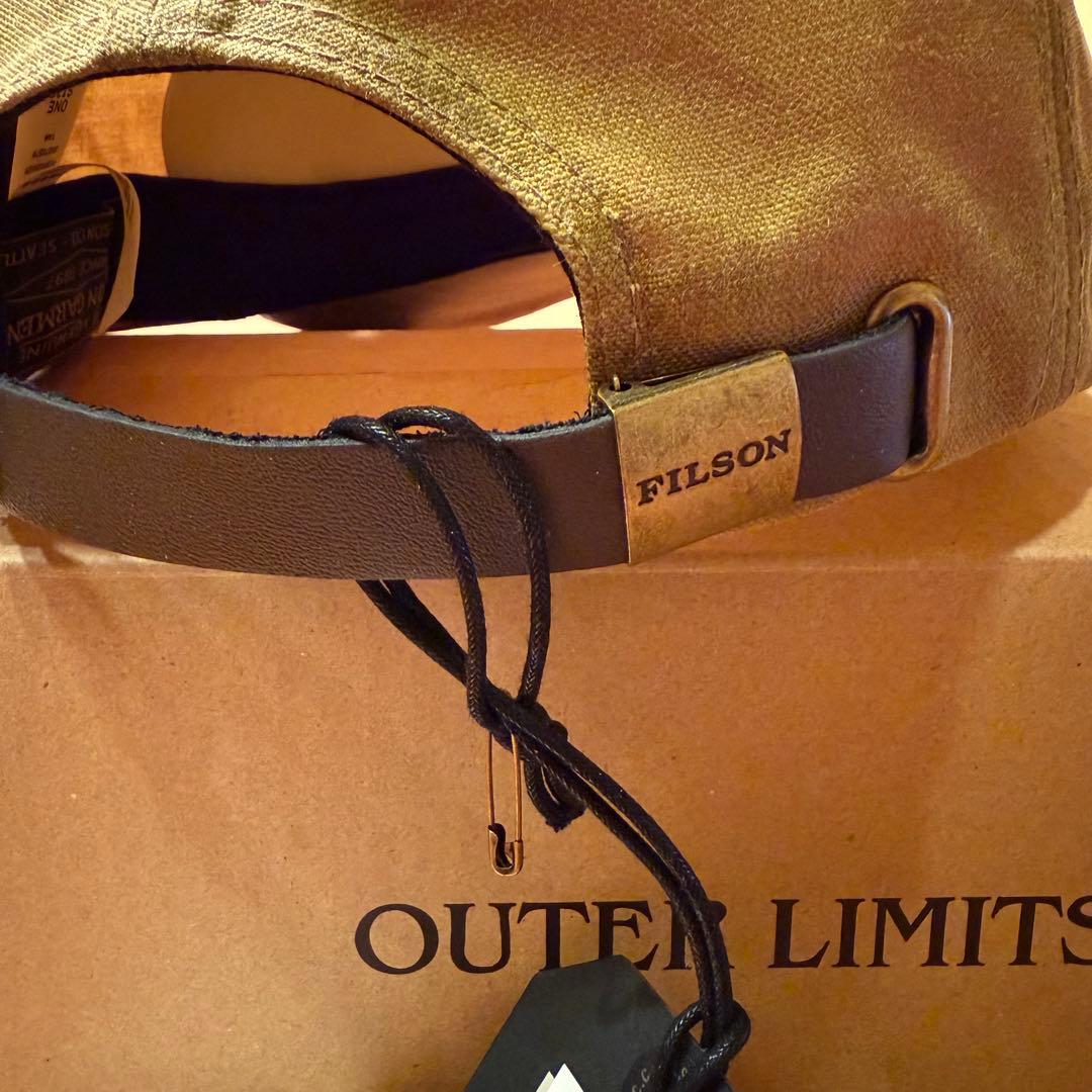 FILSON オイルティン ロープロファイル ロガーキャップ タン ティンクロス