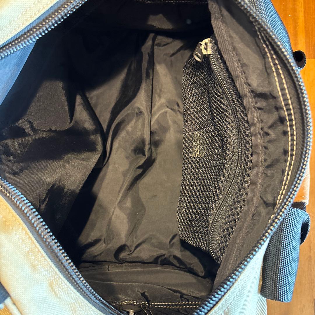 THE NORTH FACE 中型ボストンバッグ ベージュ×ブラック茶タグレア