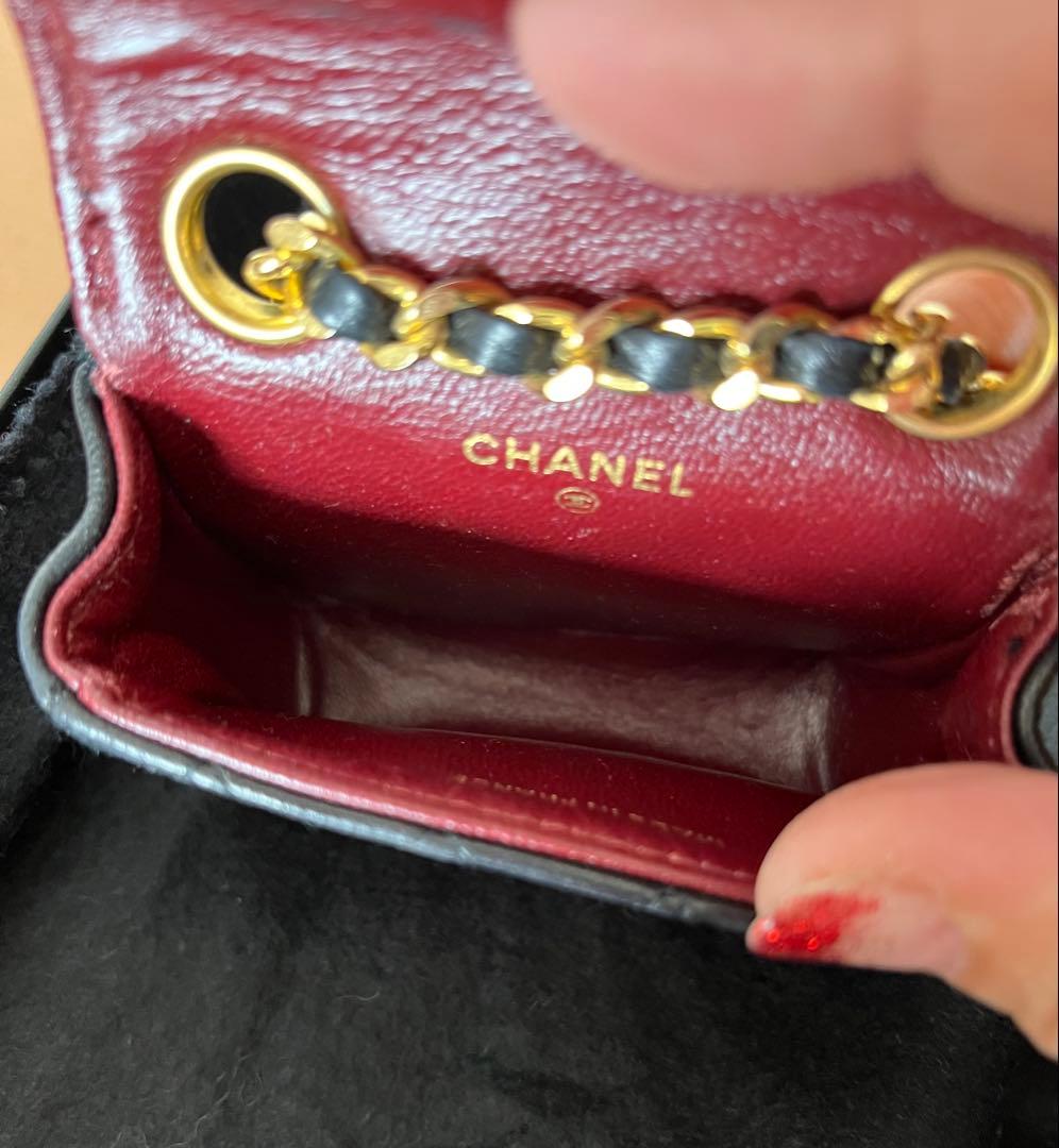 CHANEL メタル チェーンベルト ウエストバッグ ポーチ