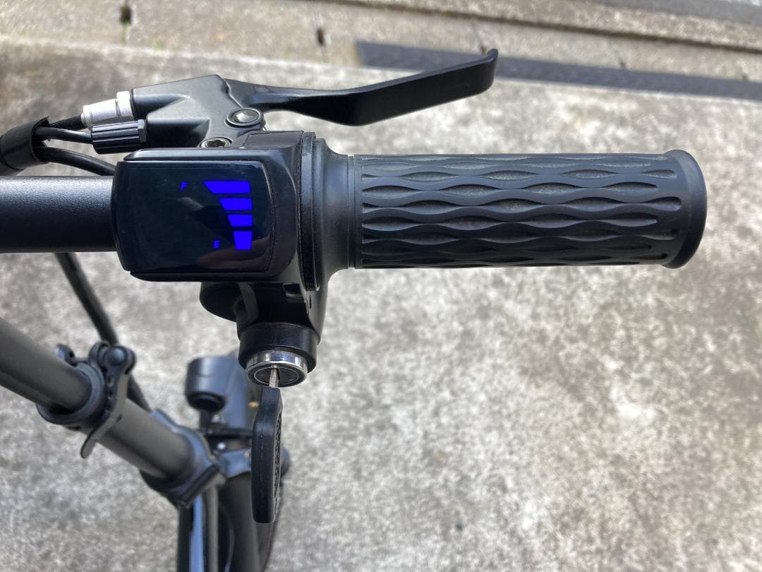 ジャンク品 折り畳み 電動アシスト自転車 モペット