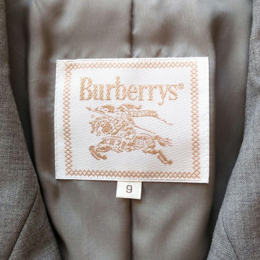 極美品　Burberrys バーバリー　テーラードジャケット　肩パット　ダブル