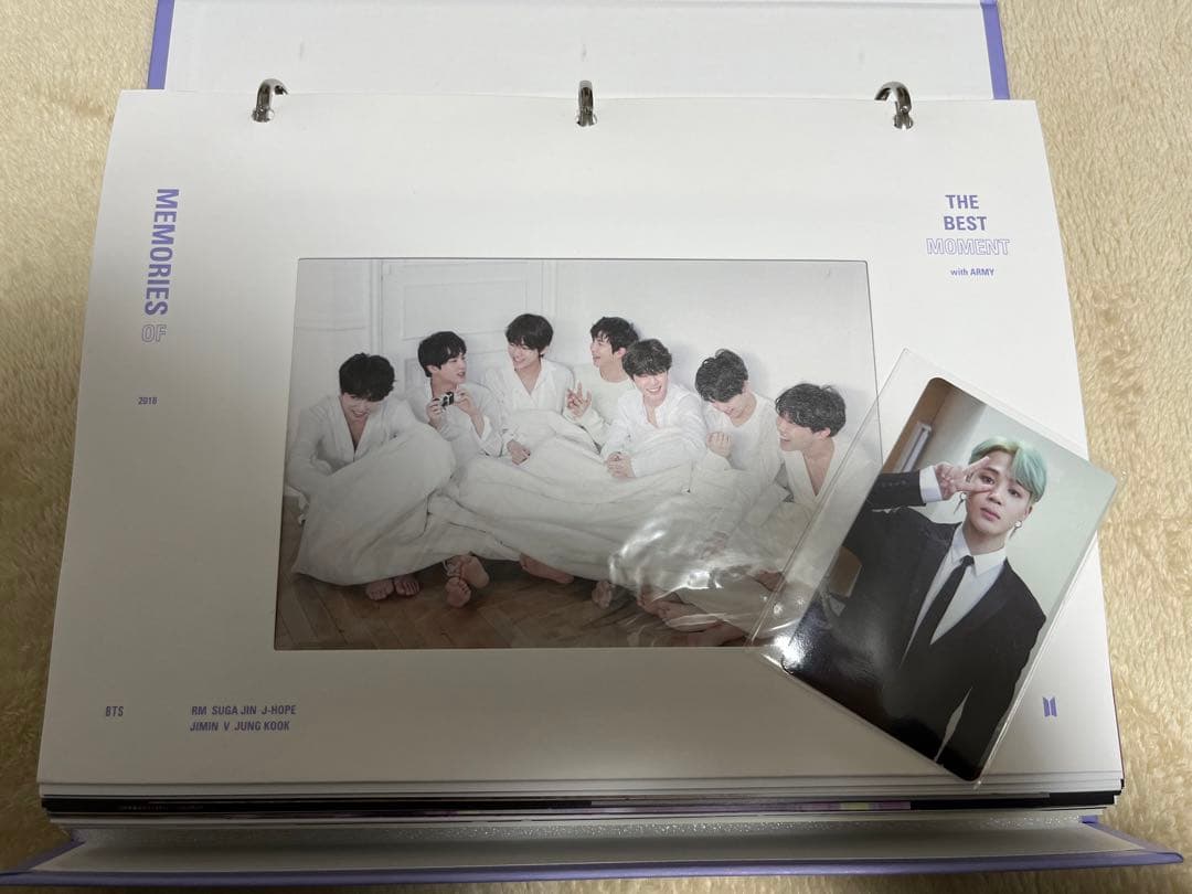 【美品】【トレカ付き】BTS memories 2018 ジミン　トレカ