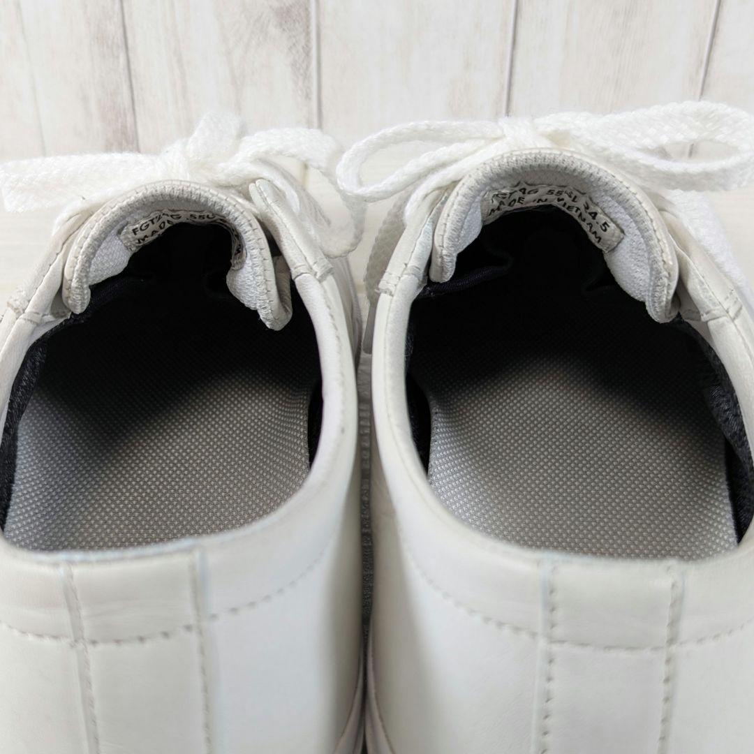 【REGAL】レザースニーカー ゴアテックス 白 24,5cm