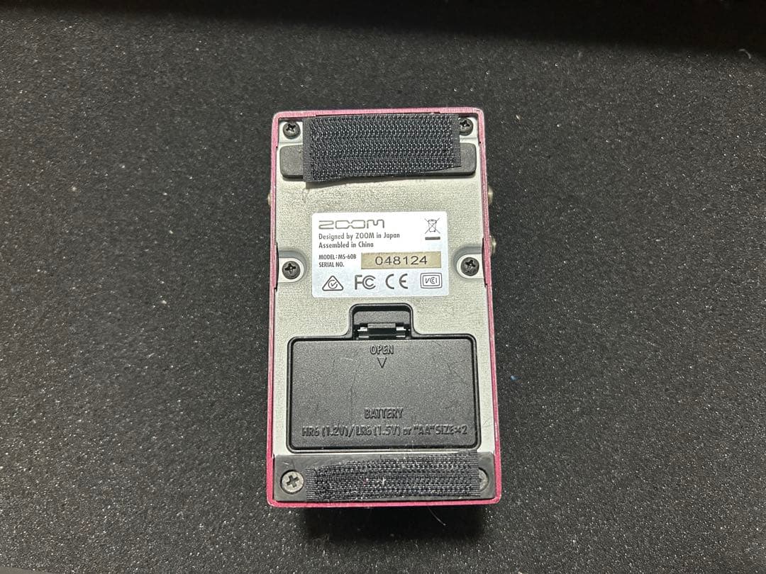 ZOOM MULTISTOMP MS-60B ベースエフェクター(箱つき)