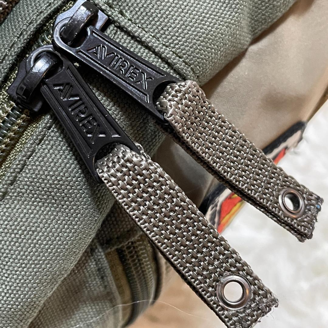 【美品】 AVIREX　ミニボストンバッグ　トップガン 限定モデル　EAGLE