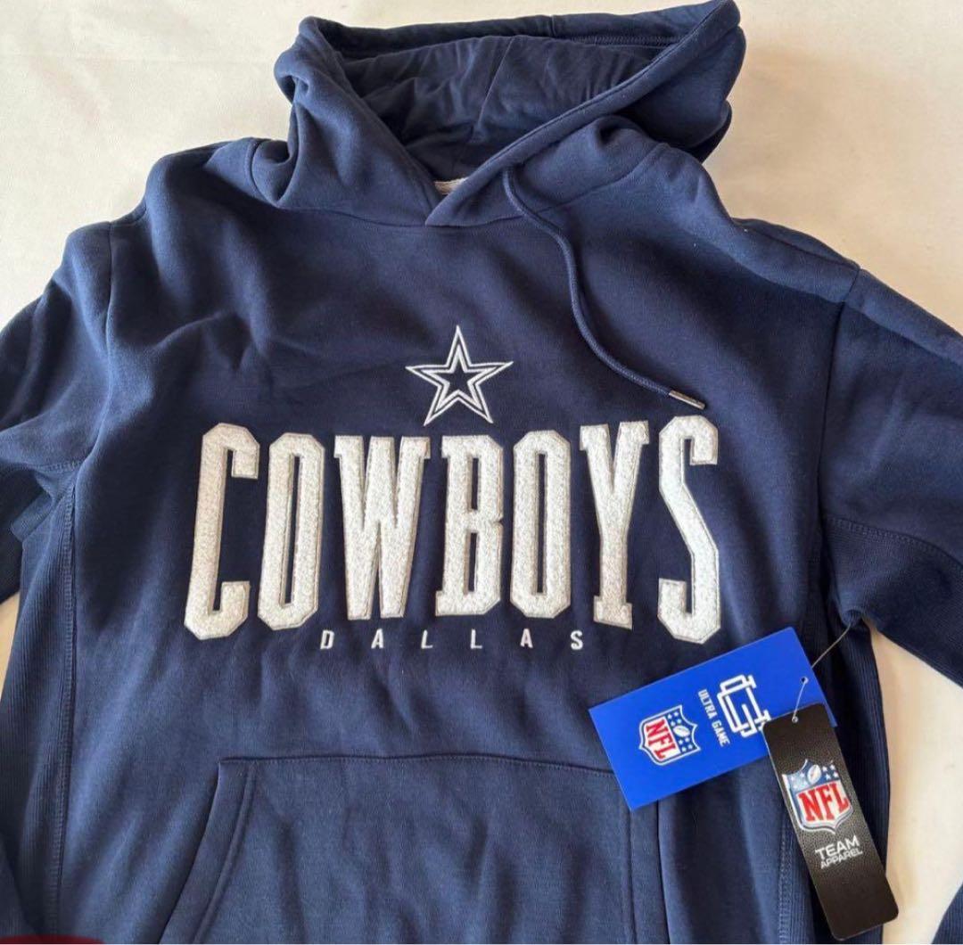 A652新品パーカーNFL公式アパレルCOWBOYSカウボーイズ (L)アメフト