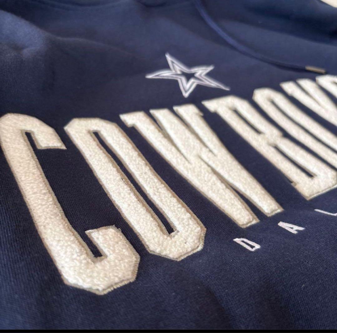 A652新品パーカーNFL公式アパレルCOWBOYSカウボーイズ (L)アメフト