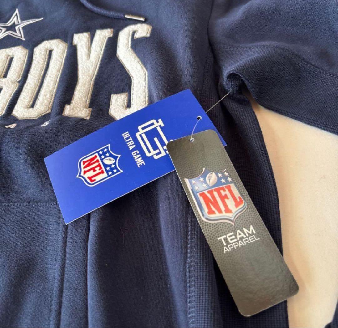 A652新品パーカーNFL公式アパレルCOWBOYSカウボーイズ (L)アメフト
