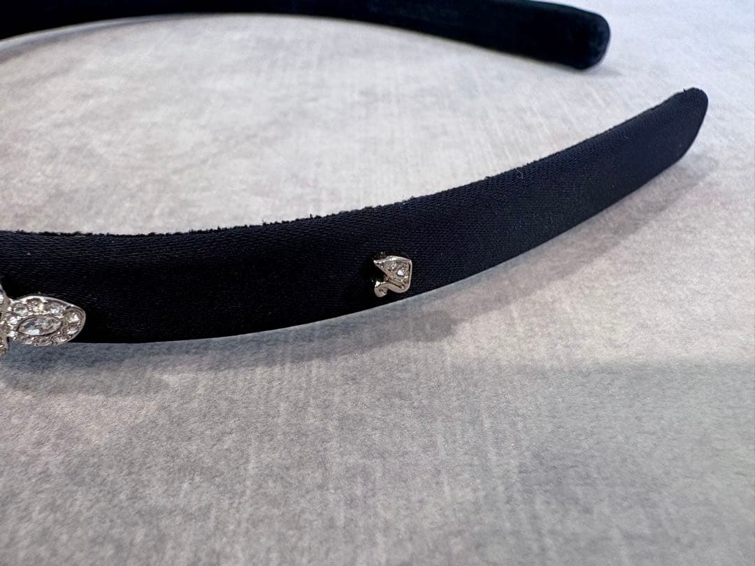 【美品】SWAROVSKI スワロフスキー　カチューシャ