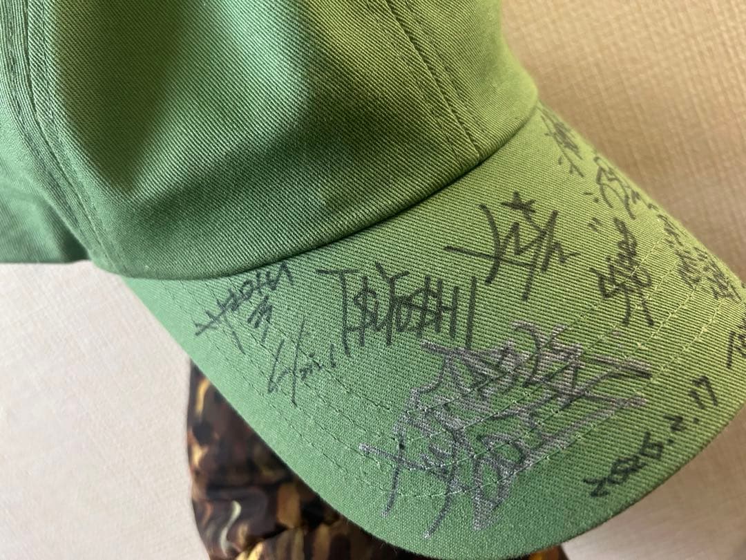 RIP SLYME×DragonAsh SBK全員サイン入りキャップ 2026年
